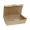 Pactiv Evergreen EarthChoice Tamper Evident OneBox Paper Box, 9.04 x 4.85 x 2.75, Kraft, PK162, 162PK NOB04SKECTE - alternate 1